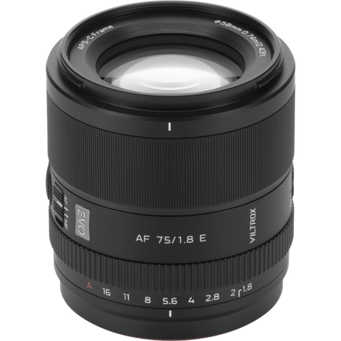 Обʼєктив Viltrox AF 75mm f/1.8 EVO для  Sony (APS-C)