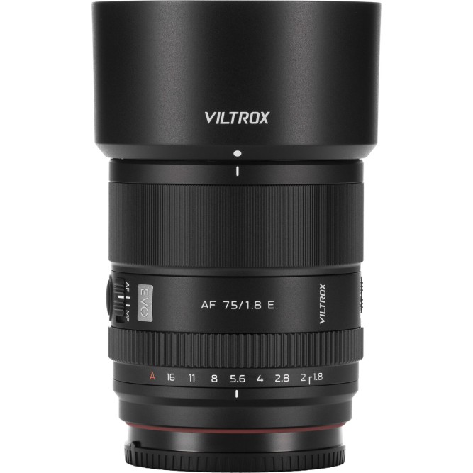 Обʼєктив Viltrox AF 75mm f/1.8 EVO для  Sony (APS-C)