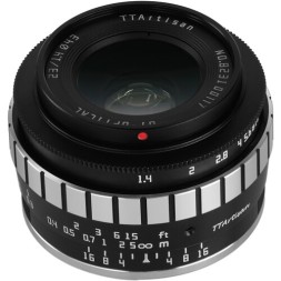 Объектив TTArtisan 23mm f/1.4 X для Fujifilm (Black & Silver)