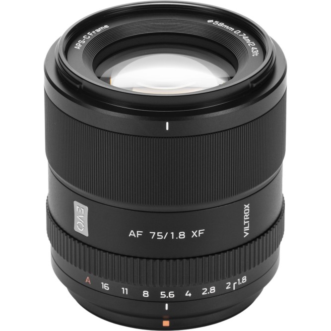 Обʼєктив Viltrox AF 75mm f/1.8 EVO для Fujifilm