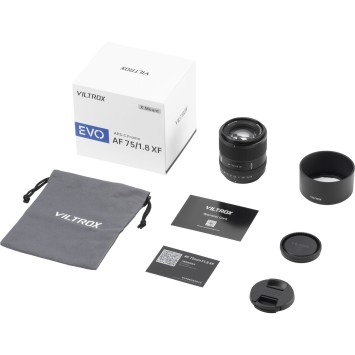 Обʼєктив Viltrox AF 75mm f/1.8 EVO для Fujifilm
