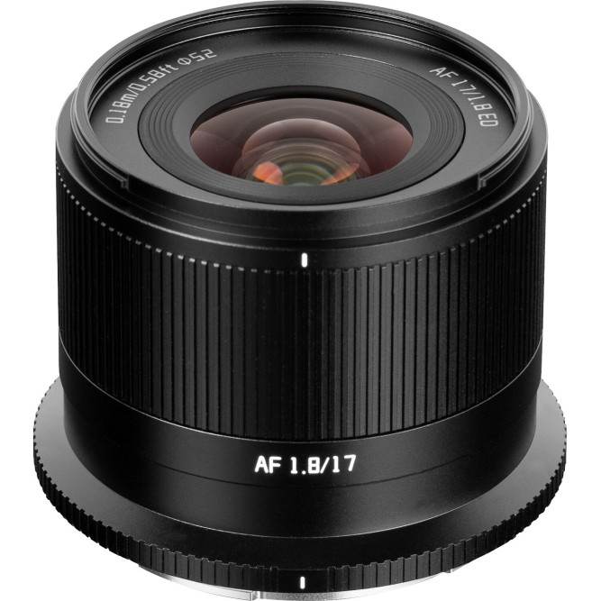 Обʼєктив TTArtisan AF 17mm f/1.8 Z для Nikon (APS-C)