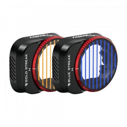 Набор фильтров Freewell Anamorphic Blue &amp; Gold Streak для DJI Mini 3 и DJI Mini 3 Pro