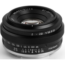 Объектив TTArtisan 25mm f/2 X для Fujifilm