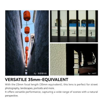 Обʼєктив TTArtisan AF 23mm f/1.8 Z для Nikon (APS-C)