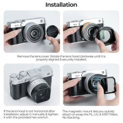 Бленда Freewell для FUJIFILM XF 23mm f/2.8 з комплектом фільтрів