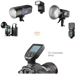 Вспышка Godox V350C для Canon