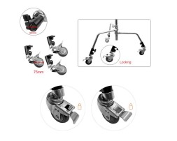 Колеса для стоек E-Image CS30-W