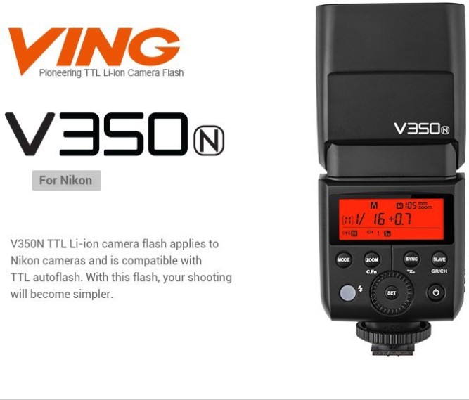 Спалах Godox V350N для Nikon (знято з виробництва)