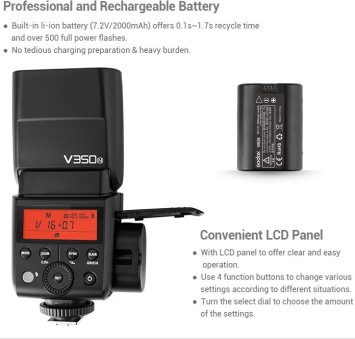 Спалах Godox V350N для Nikon