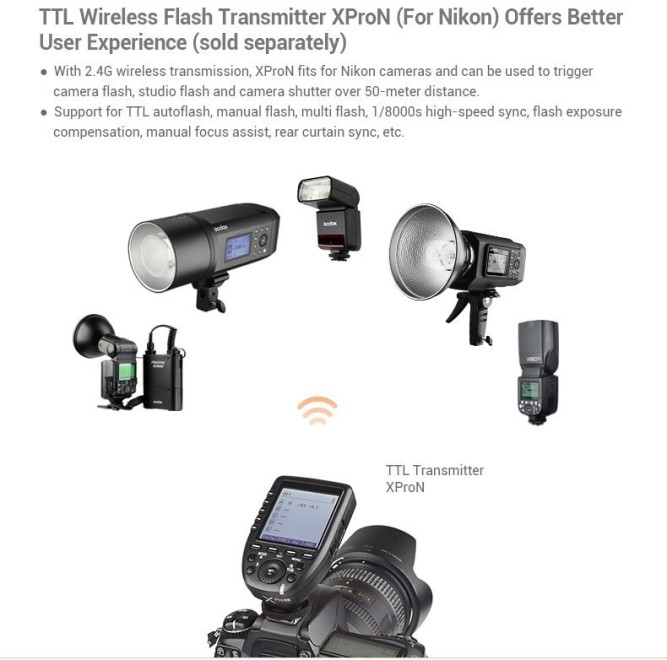 Спалах Godox V350N для Nikon (знято з виробництва)