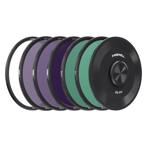 Комплект магнитных фильтров Freewell M2 82mm 5Pack (ND8, ND64, ND1000, CPL, UV)