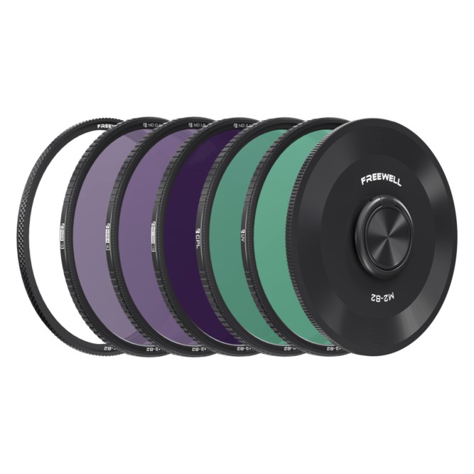 Комплект магнітних фільтрів Freewell M2 82mm 5Pack (ND8, ND64, ND1000, CPL, UV)