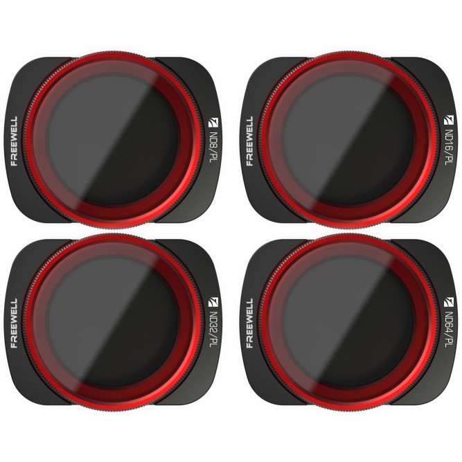 Набір фільтрів Freewell Bright Day - 4Pack для DJI Osmo Pocket 1 та 2 (знято з виробництва)