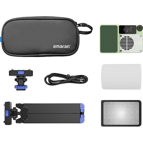 Накамерный свет amaran Ace 25c Creator Kit (Green)