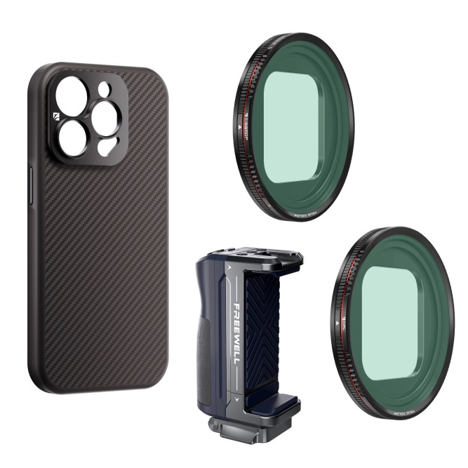 Базовий комплект для зйомки на iPhone 15 Pro Freewell Sherpa Basic Kit