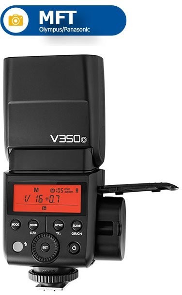 Спалах Godox V350O для Olimpus та Panasonic (знято з виробництва)