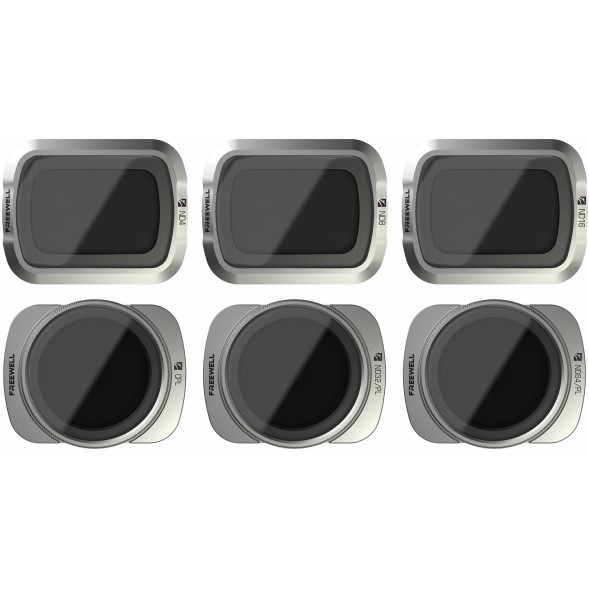 Набор фильтров Freewell Budget Kit - 6Pack для DJI Osmo Pocket 1 и 2 (снято с производства)