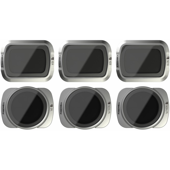 Набір фільтрів Freewell Budget Kit - 6Pack для DJI Osmo Pocket 1 та 2 (знято з виробництва)