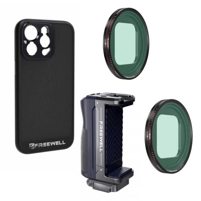 Базовий комплект для зйомки на iPhone 15 Pro Max Freewell Sherpa Basic Kit