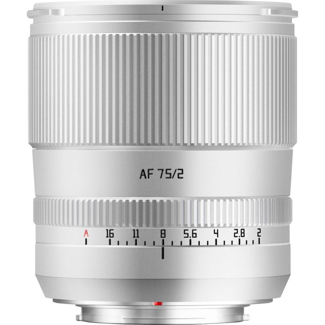 Обʼєктив TTArtisan AF 75mm f/2 для Fujifilm (Silver)
