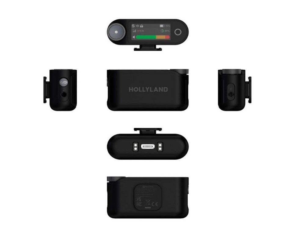 32-бітна радіосистема Hollyland Lark Max 2 Ultimate Combo