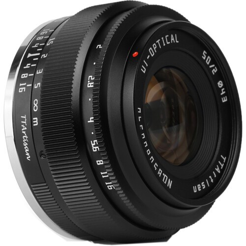 Обʼєктив TTArtisan 50mm f/2 FE для Sony (Black)
