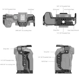 Клітка для камери SmallRig Cage for Canon EOS R8