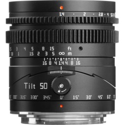 Обʼєктив TTArtisan Tilt 50mm f/1.4 для Fujifilm X