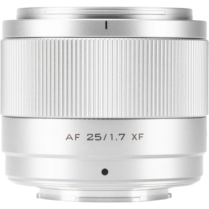 Обʼєктив Viltrox AF 25mm f/1.7 Air XF для Fujifilm (Silver)