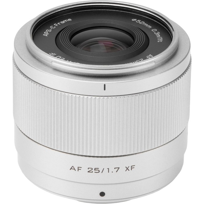 Обʼєктив Viltrox AF 25mm f/1.7 Air XF для Fujifilm (Silver)