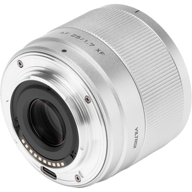 Обʼєктив Viltrox AF 25mm f/1.7 Air XF для Fujifilm (Silver)