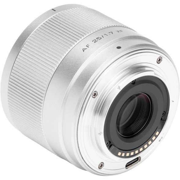 Объектив Viltrox AF 25mm f/1.7 Air XF для Fujifilm (Silver)
