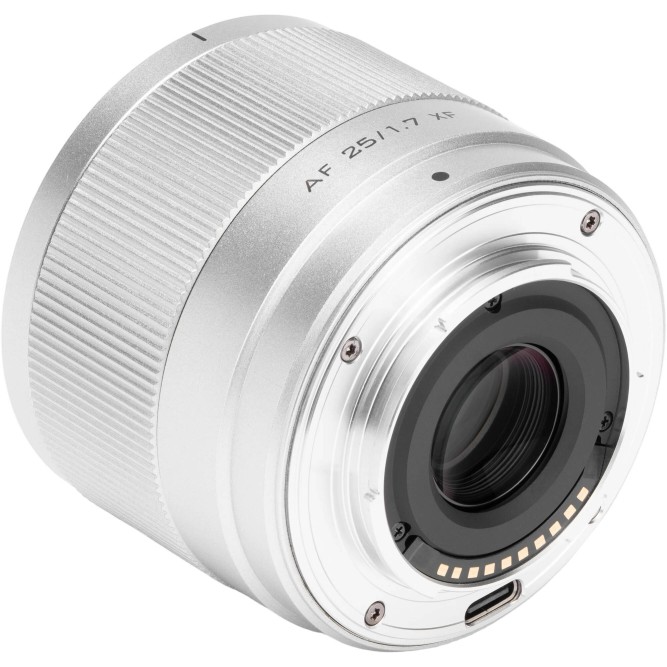 Обʼєктив Viltrox AF 25mm f/1.7 Air XF для Fujifilm (Silver)