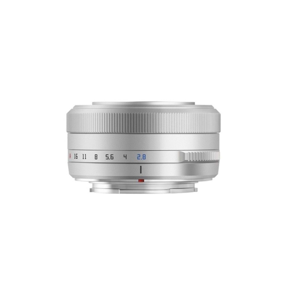 Обʼєктив TTArtisan AF 27mm f/2.8 X для Fujifilm (Silver)