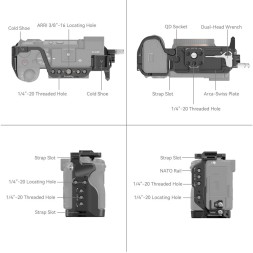 Клетка для камеры SmallRig Cage Kit for Sony Alpha 7 C II Alpha 7 CR