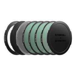 Комплект магнитных фильтров Freewell x Dunna Did It 82mm — Videography Kit (ND4, ND8, ND16, ND32, Glow Mist 1/4)