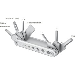Набір викруток SmallRig Folding Tool Set with Screwdrivers and Wrenches