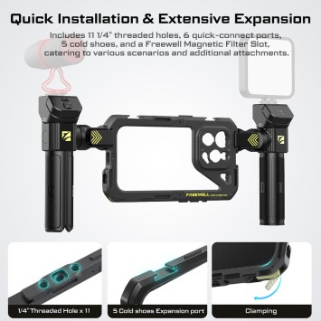 Клітка Freewell Genius Rig для iPhone 15 Pro Max