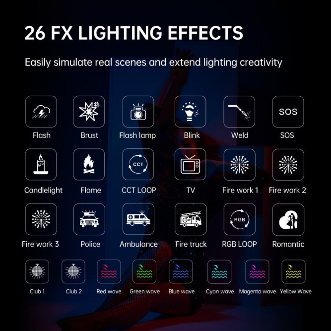 LED жезл Viltrox K60