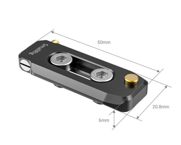 Крепление адаптер SmallRig Low-profile NATO Rail 50mm