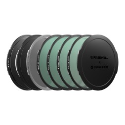 Комплект магнитных фильтров Freewell x Dunna Did It 67mm — Videography Kit (ND4, ND8, ND16, ND32, Glow Mist 1/4)