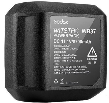 Акумулятор Godox Wistro WB87 для AD600