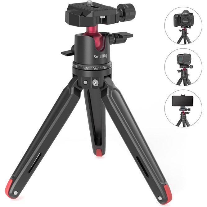 Портативний штатив SmallRig Tabletop Mini Tripod with Panoramic Ball Head