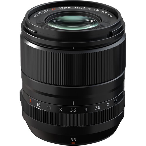Обʼєктив FUJIFILM XF 33mm f/1.4 R LM WR