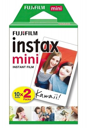 Подарочный комплект Instax Mini 12 Pink + пленка