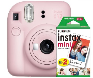 Подарунковий комплект Instax Mini 12 Pink + плівка