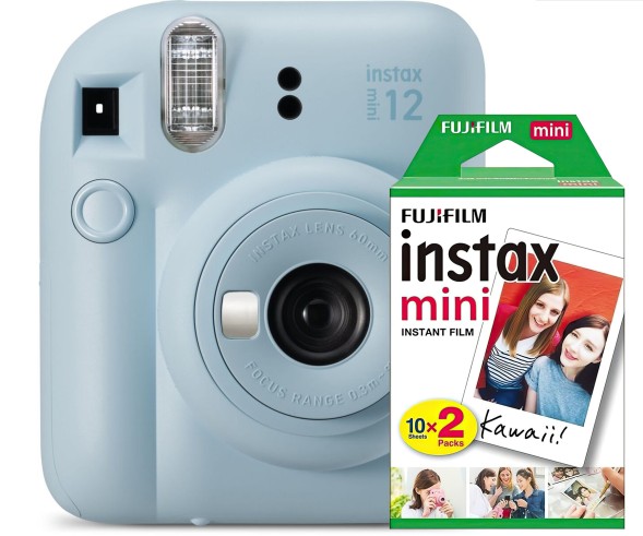 Подарочный комплект Instax Mini 12 Blue + пленка