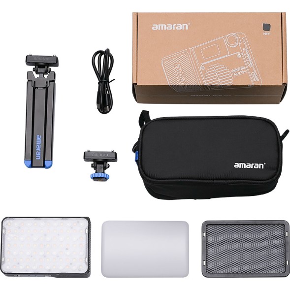 Накамерный свет Amaran Ace 25c Creator Kit Charcoal