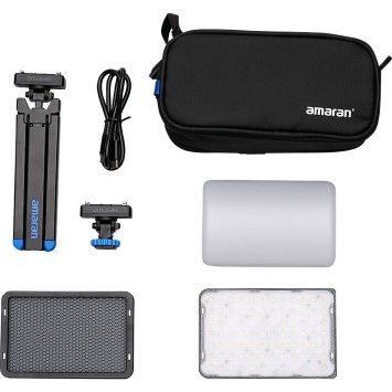 Накамерне світло amaran Ace 25x Creator Kit (Silver)